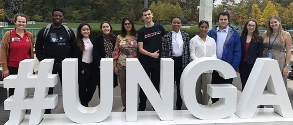 St. John’s Students Tour the UN with Vincentian NGO Representative
